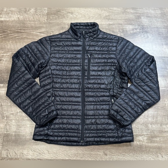 PATAGONIA Women's ULTRALIGHT DOWN JACKET Black Size M - Picture 1 of 8